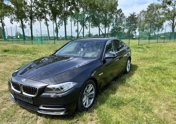BMW Seria 5 cena 60500 przebieg: 118000, rok produkcji 2014 z Krotoszyn małe 379